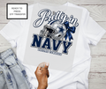 Pretty in Navy – DTF Transfer